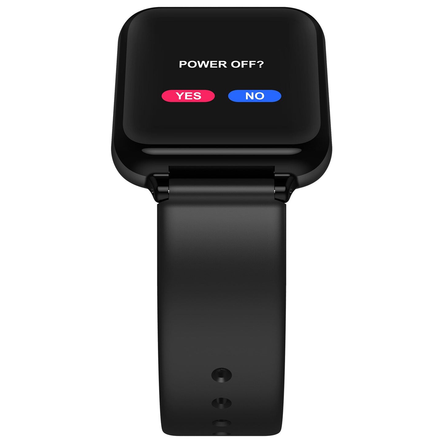 Ceas Smartwatch Fitness BestTime Hero Black, 1.3 inch Full Touch Screen, Control complet al sanatatii, Monitorizare somn, Cronometru, GPS, Photo Control, Reglarea luminozitatii ecranului, Functie Anti-Lost, Negru