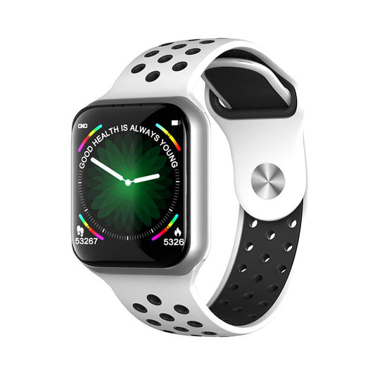 Ceas SmartWatch FORCE Sport8, Display TFT 1.3 inch, Monitorizarea frecventei cardiace si a somnului, Senzor si pedometru 3D pentru a masura pasii, caloriile arse, Functie Anti-Lost, Compatibilitate Andoid/iOS, Alb-Negru