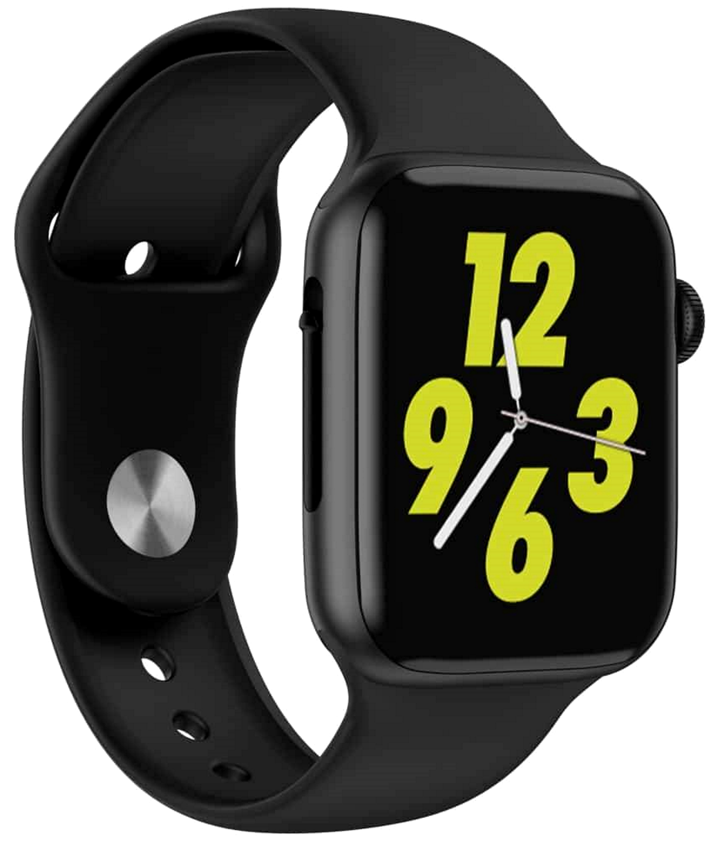 Ceas SmartWatch inteligent WEAR Health Media, Display IPS 1.54 inch, Frecventa cardiaca, ECG, Control pasi, Cronometru, Alarma, Monitorizarea somnului, Memento sedentar, Functie Anti-lost, Asistenta GPS, Bratara silicon black