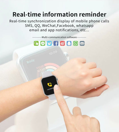 Ceas SmartWatch inteligent WEAR Health Media, Display IPS 1.54 inch, Frecventa cardiaca, ECG, Control pasi, Cronometru, Alarma, Monitorizarea somnului, Memento sedentar, Functie Anti-lost, Asistenta GPS, Bratara silicon black