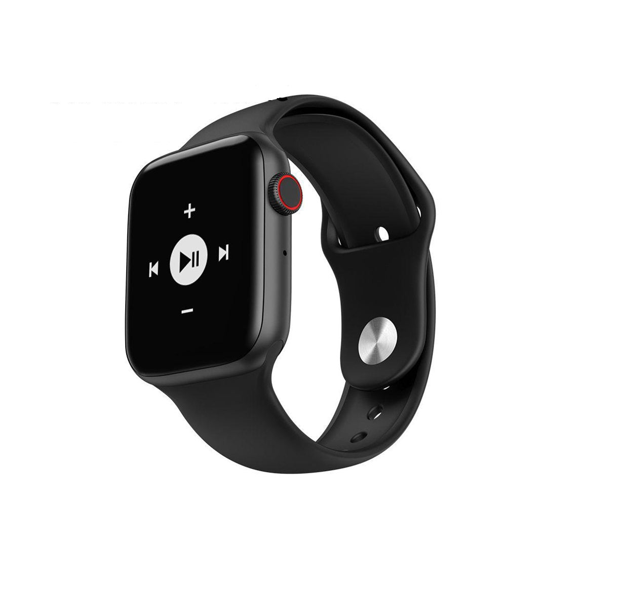 Ceas SmartWatch inteligent WEAR Health Media, Display IPS 1.54 inch, Frecventa cardiaca, ECG, Control pasi, Cronometru, Alarma, Monitorizarea somnului, Memento sedentar, Functie Anti-lost, Asistenta GPS, Bratara silicon black