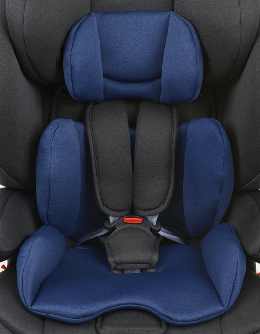 Scaun Auto Profesional Dedicat Pentru Copil Baby Jolie SOLE IDl Collection, Tehnologie Isofix, Grupa Greutate 9-36 Kg, Centuri de Siguranta In 5 Puncte, Reglarea Inaltimii Tetierei, Albastru