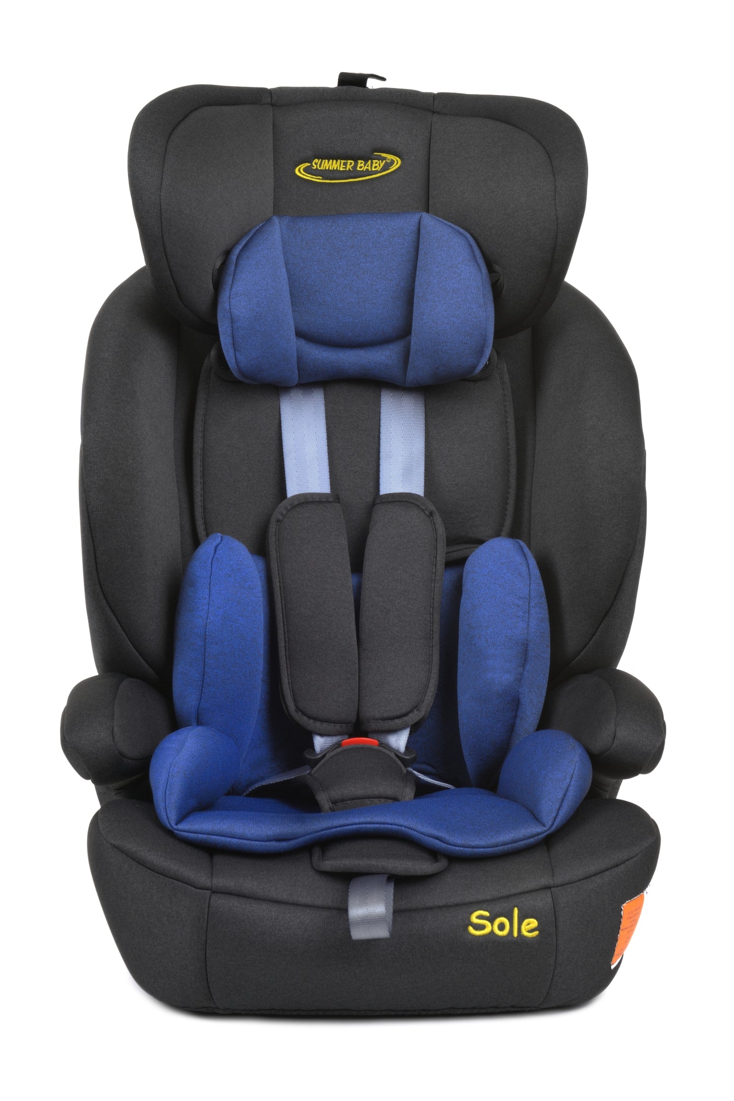 Scaun Auto Profesional Dedicat Pentru Copil Baby Jolie SOLE IDl Collection, Tehnologie Isofix, Grupa Greutate 9-36 Kg, Centuri de Siguranta In 5 Puncte, Reglarea Inaltimii Tetierei, Albastru