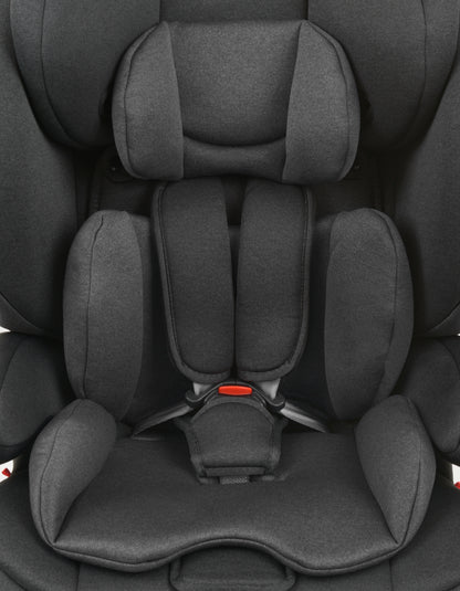 Scaun Auto Profesional Dedicat Pentru Copil Baby Jolie SOLE IDl Collection, Tehnologie Isofix, Grupa Greutate 9-36 Kg, Centuri de Siguranta In 5 Puncte, Reglarea Inaltimii Tetierei, Gri