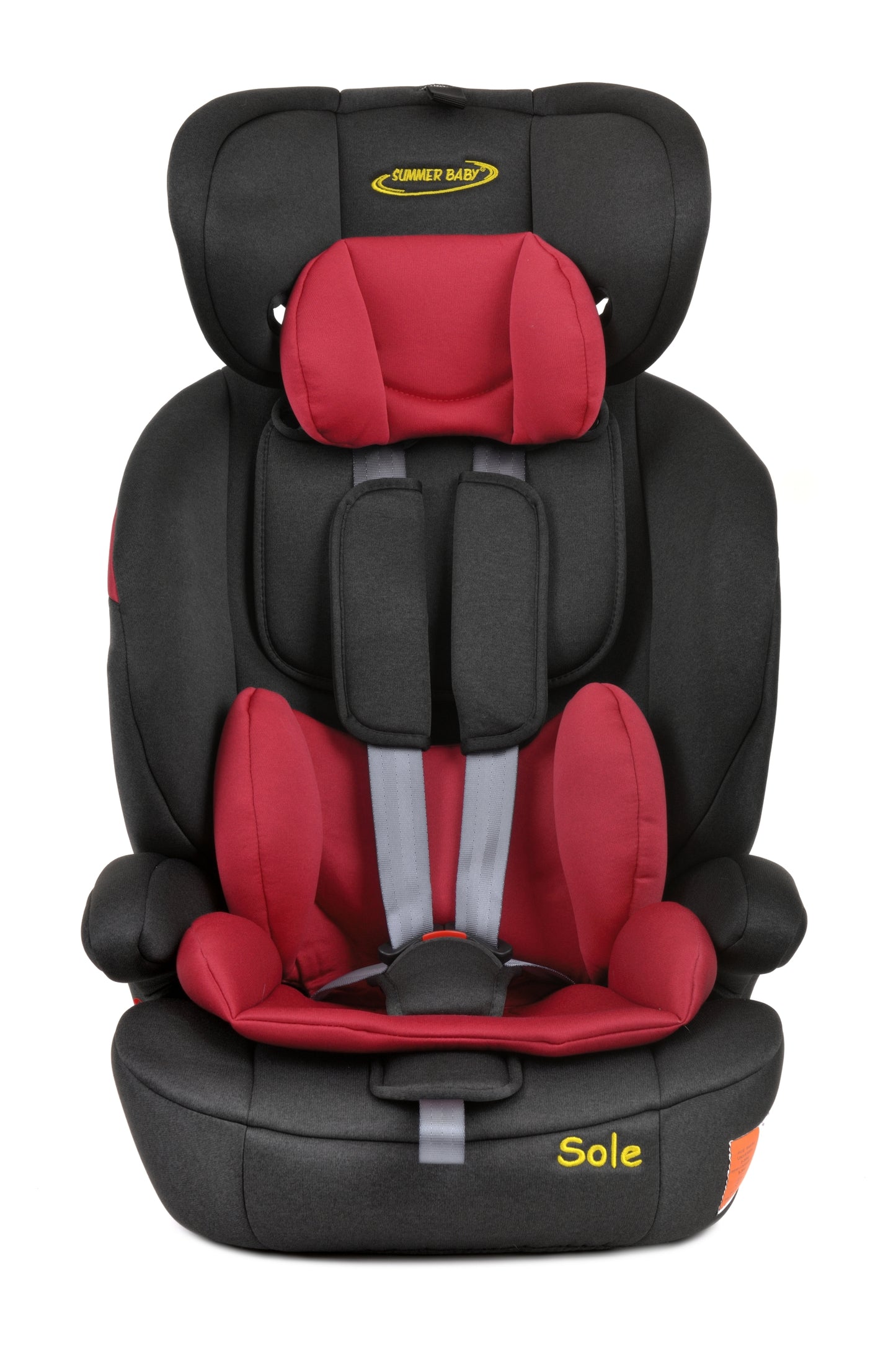 Scaun Auto Profesional Dedicat Pentru Copil Baby Jolie SOLE IDl Collection, Tehnologie Isofix, Grupa Greutate 9-36 Kg, Centuri de Siguranta In 5 Puncte, Reglarea Inaltimii Tetierei, Rosu