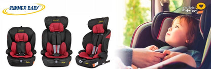 Scaun Auto Profesional Dedicat Pentru Copil Baby Jolie SOLE IDl Collection, Tehnologie Isofix, Grupa Greutate 9-36 Kg, Centuri de Siguranta In 5 Puncte, Reglarea Inaltimii Tetierei, Rosu