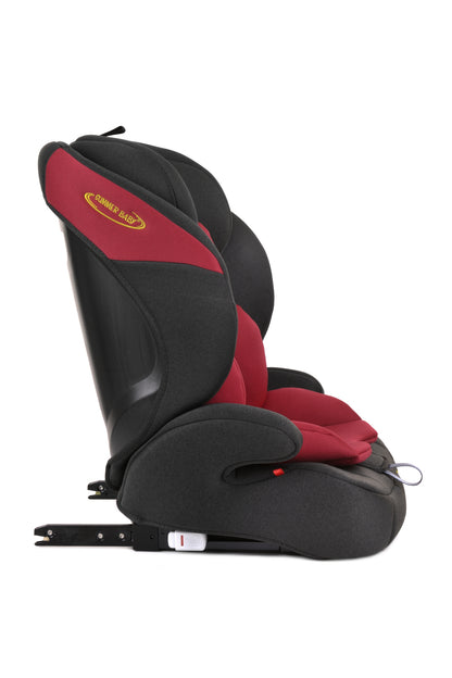 Scaun Auto Profesional Dedicat Pentru Copil Baby Jolie SOLE IDl Collection, Tehnologie Isofix, Grupa Greutate 9-36 Kg, Centuri de Siguranta In 5 Puncte, Reglarea Inaltimii Tetierei, Rosu