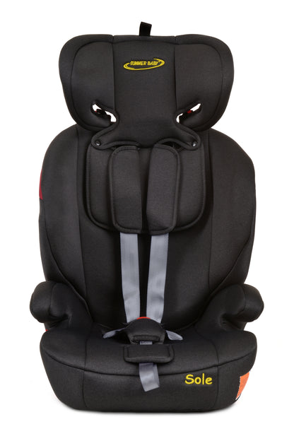 Scaun Auto Profesional Dedicat Pentru Copil Baby Jolie SOLE IDl Collection, Tehnologie Isofix, Grupa Greutate 9-36 Kg, Centuri de Siguranta In 5 Puncte, Reglarea Inaltimii Tetierei, Rosu