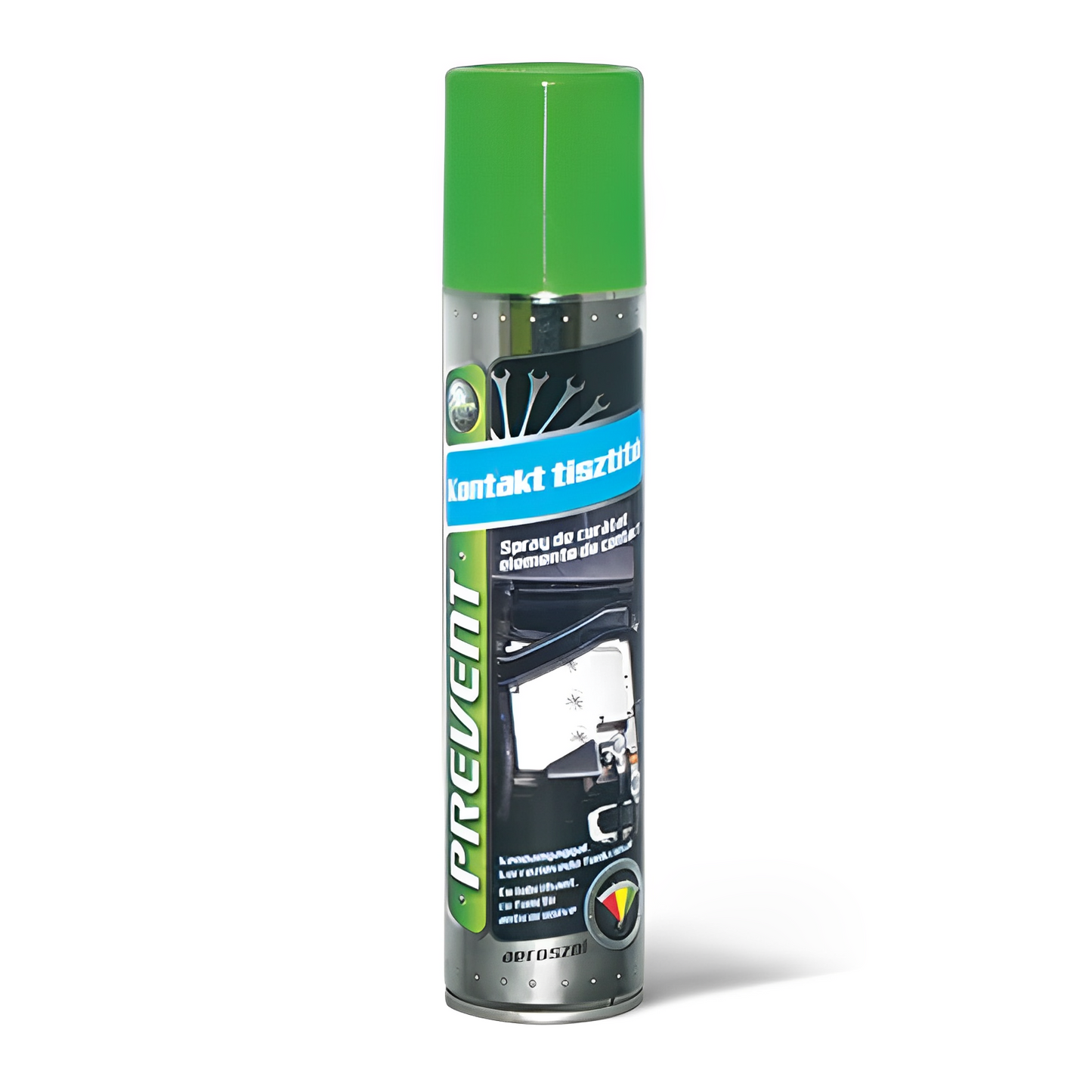 Spray auto pentru curatarea contactelor electrice IdealStore, 300 ml, Indeparteaza urmele de coroziune si oxidare, indeparteaza murdaria, Nu lasa reziduri