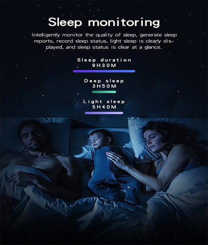 Smartwatch Star Black Idealstore, Ecran de 1,32 inch HD 360x360 Ecran tactil, rezistent la apa IP68 cu monitorizarea ritmului cardiac, functie de apel Bluetooth si microfon incorporat - Negru