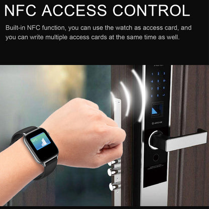 Ceas Smartwatch Star Collection IdealStore, Ecran Tactil 1.85 inch, NFC, Preluare Apeluri si Mesaje Bluetooth, Monitorizare Ritm Cardiac si Somn, Difuzor si Microfon incorporat, IP67, Alarma, Android-IOS, Black Metal