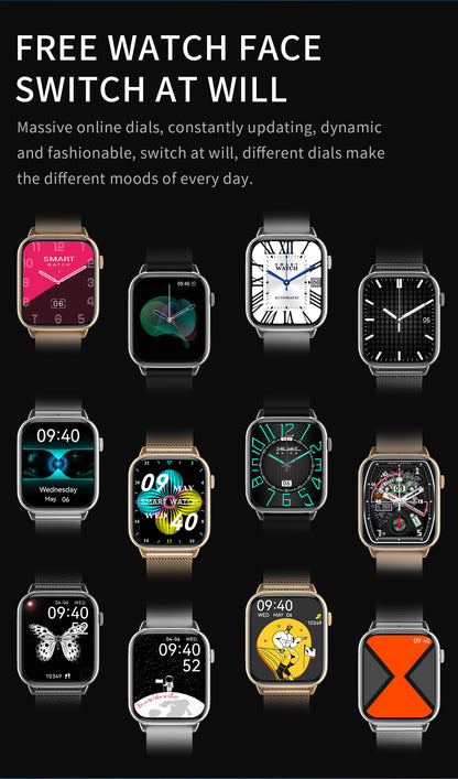 Ceas Smartwatch Star Collection IdealStore, Ecran Tactil 1.85 inch, NFC, Preluare Apeluri si Mesaje Bluetooth, Monitorizare Ritm Cardiac si Somn, Difuzor si Microfon incorporat, IP67, Alarma, Android-IOS, Gold Silicon