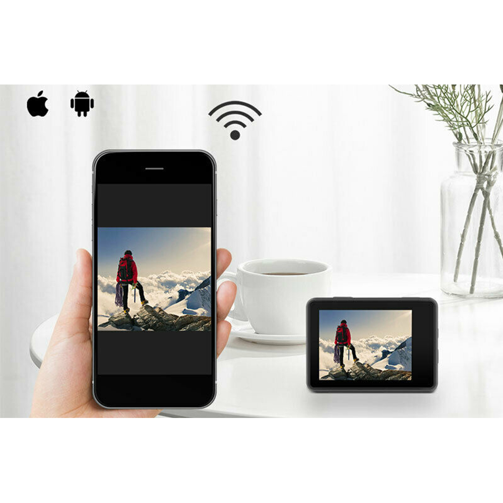 Camera de Actiune Multifunctionala SuperSonic idealSTORE, Ecran Dublu Color Tactil IPS, WIFI, Rezolutie 4K Ultra HD 30FPS/60FPS, Waterproof Sports DV, Anti-Shake, Unghi de 170, Microfon, Zoom Digital 4x, Telecomanda Impermeabila, Stabilizator Imagine