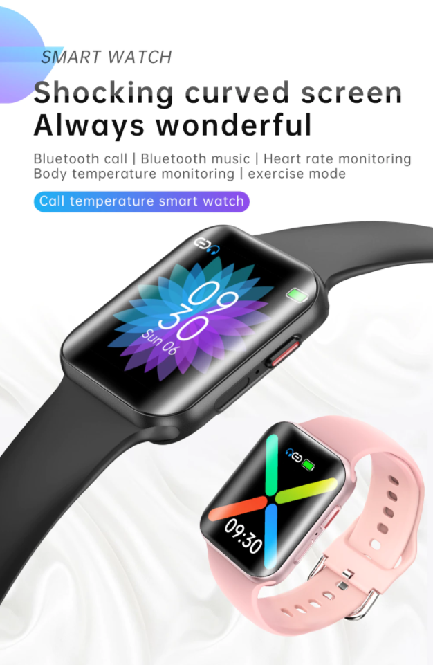 Smartwatch NEW ProDetail T68 idealStore, Ecran Curbat 1.54 inch, Rezistent la Apa, Compatibil iOS si Android, Apel Vocal, Ritm Cardiac, Monitorizarea Somnului, Pedometru, Sport, Momento Negru