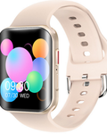 Ceas Smartwatch Pro Detail idealStore, Ecran Curbat 1.54 inch, Rezistent la Apa, Compatibil iOS si Android, Apel Vocal, Ritm Cardiac Complet, Monitorizarea Somnului, Sport, Auriu
