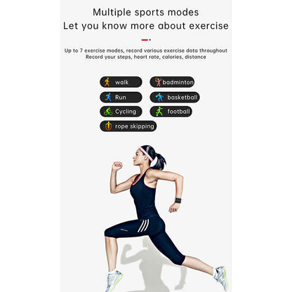 Ceas Smartwatch idealSTORE Trend 82, Display TFT de 1.55 inch cu margini curbate, Monitorizeaza ritmul cardiac, Tensiunea arteriala, Oxigenul din sange, Somnul, Caloriile arse, Alb