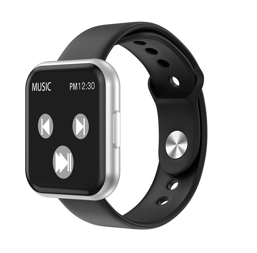 Ceas SmartWatch si Bratara Fitness IdealSTORE TITAN 88, Bratara Metalica Magnetica, Monitorizare ritm cardiac, Tensiune arteriala, Bluetooth, Notificari Apeluri, Facebook, Sms, Rezistent la apa IP 67, Ecran 1.30, + Bratara de Silicon, SILVER