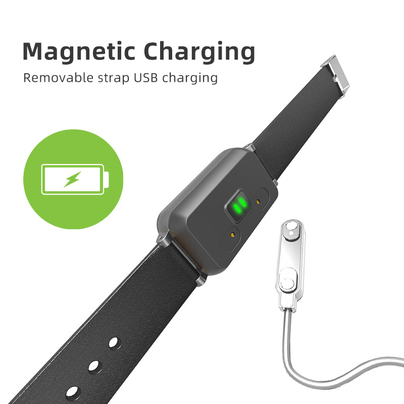 Bratara Fitness 2in1 Smart Time 89 cu Casti Bluetooth, Versiune Bluetooth 5.0, Monitorizare Ritm Cardiac, Tensiometru, Pedometru, Calorii, Distanta Parcursa, Monitorizare Somn, Sedentarism, Bratara Silicon Neagra, Culoare Negru