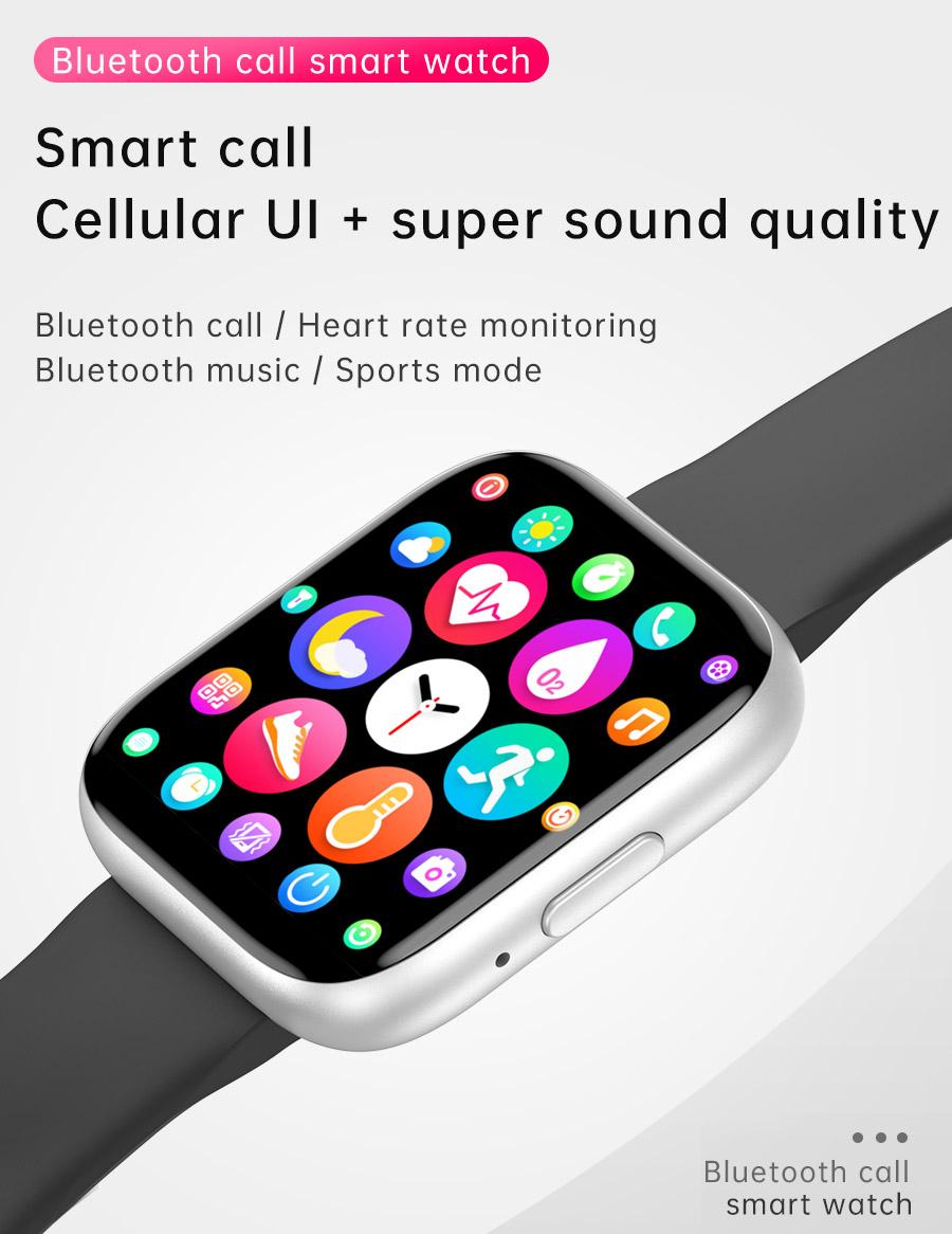 Ceas SmartWatch T99 NewGeneration idealStore, Black, 2 Bratari, Display 1.55 inch HD, Cadran Personalizat, Waterproof, Bluetooth Call, Sedentary Reminder, Notificari whatsapp, facebook, Monitorizare Stare de Sanatate, Oximetru, Pedometru