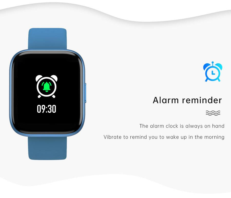 Ceas SmartWatch T99 NewGeneration idealStore, Blue, 2 Bratari, Display 1.55 inch HD, Cadran Personalizat, Waterproof, Bluetooth Call, Sedentary Reminder, Notificari whatsapp, facebook, Monitorizare Stare de Sanatate, Oximetru, Pedometru