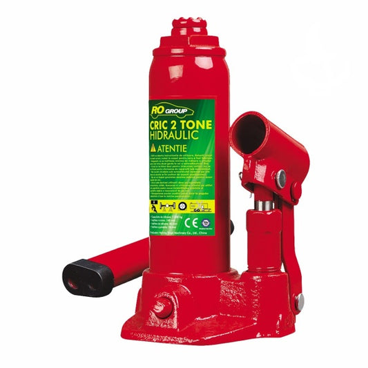 Cric hidraulic Idealstore, greutate maxima 2 tone, inaltime maxima - minima 285mm-150mm