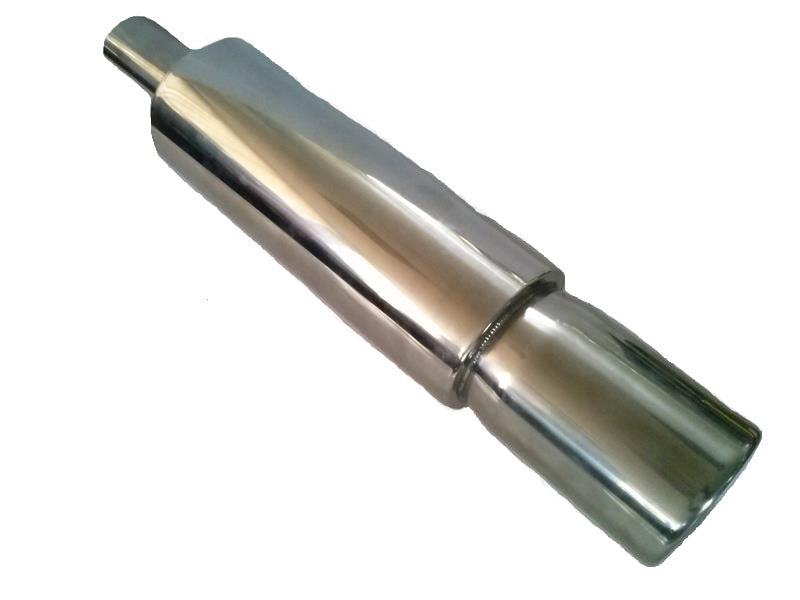 Toba Inox IdealSTORE, Lungime totala 50 cm, Latime 10 cm, Intrare 4,8 cm