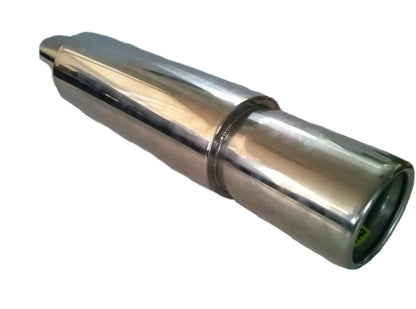 Toba Inox IdealSTORE, Lungime totala 50 cm, Latime 10 cm, Intrare 4,8 cm