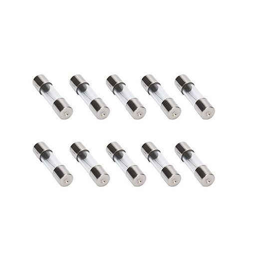 Pachet 10 Sigurante Sticla idealSTORE, Calitate Premium, 1 x 5A, 2 x 10A, 2 X 15A, 2 X 20A, 2 X 25A, 1 X 30A