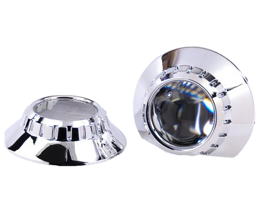 Ornament lupe idealSTORE ARGINTIU 46E Special creat pentru farul de BMW seria 3 E46