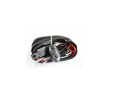 Cablaj pentru proiectoare de plafon idealSTORE Sigurante: 30A, Relee : 12V, 40 A, Lungime cablaj exterior 2 m, Lungime cablaj interior 2 m