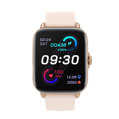 Smartwatch Techno GOLD IdealStore Full HD, Ecran de 1,7 Inch cu rezolutie 280x280, Monitorizare tensiune arteriala si frecventa cardiaca, Rezistent la apa IP67, Preluare apeluri Bluetooth, Mod multi-sport, Sistem de operare Android sau IOS