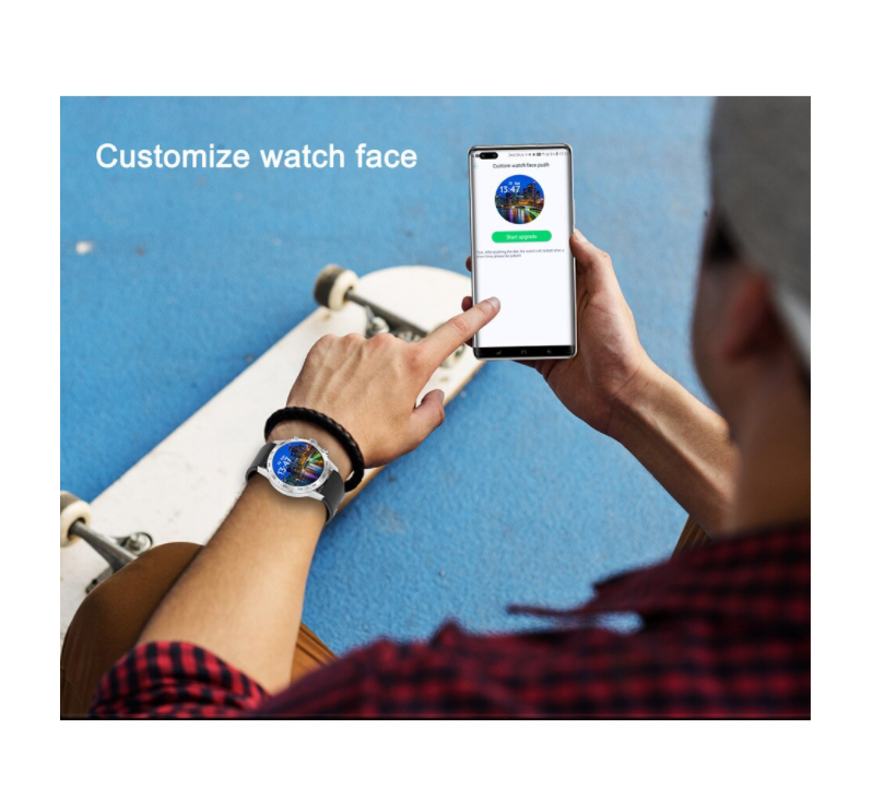 Ceas Smartwatch Teko idealStore, Ecran IPS HD 1.39 inch, Apel bluetooth 5.0, Difuzor, Microfon, Monitor Ritm Cardiac, EKG, Somn, IP68, Multi Sport, Notificari, Vibratii, Personalizare Ecran, Negru