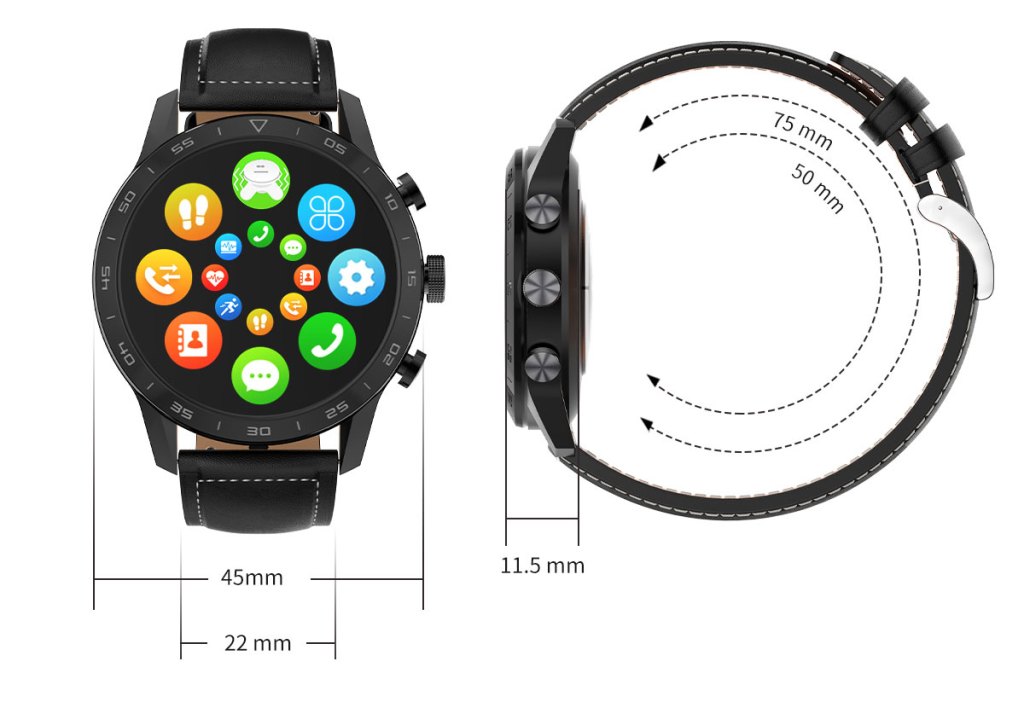 Ceas Smartwatch Teko idealStore, Ecran IPS HD 1.39 inch, Apel bluetooth 5.0, Difuzor, Microfon, Monitor Ritm Cardiac, EKG, Somn, IP68, Multi Sport, Notificari, Vibratii, Personalizare Ecran, Argintiu
