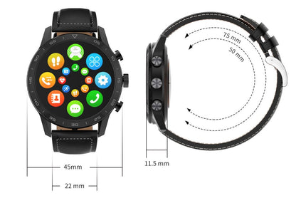 Ceas Smartwatch Teko idealStore, Ecran IPS HD 1.39 inch, Apel bluetooth 5.0, Difuzor, Microfon, Monitor Ritm Cardiac, EKG, Somn, IP68, Multi Sport, Notificari, Vibratii, Personalizare Ecran, Argintiu