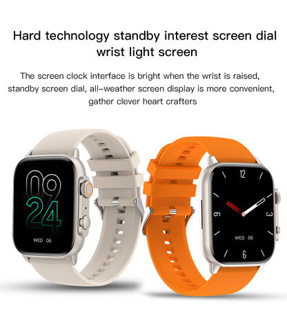 Smartwatch idealSTORE TESSLA 11 Pro, Ecran AMOLED, Apel Bluetooth cu Difuzor si Microfon, Monitor Somn si Sport, NFC, AI Voice, Monitorizare Sanatate, Aplicatii Bursiere, Prognoza Meteo, Notificari Facebook, Whatssapp, Instagram, culoare Gri