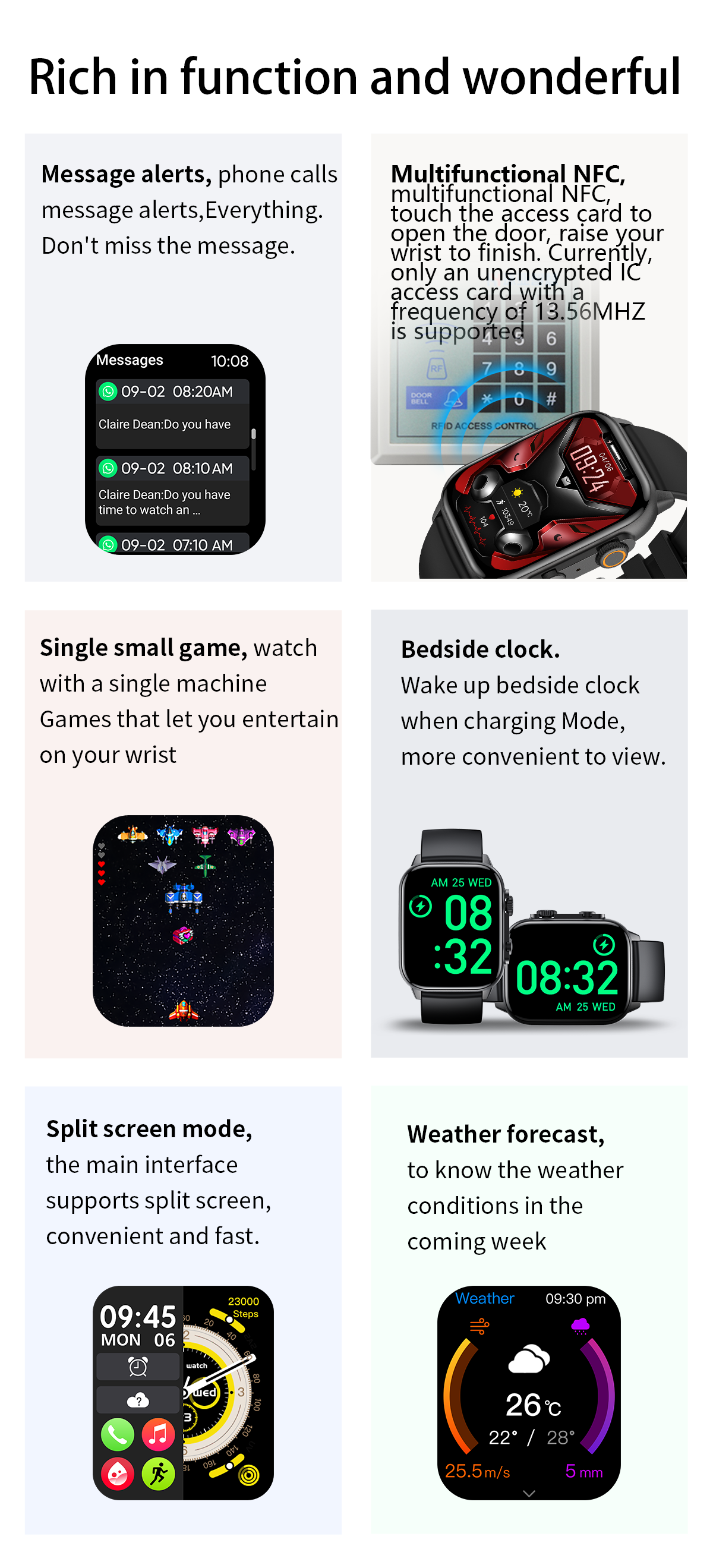 Smartwatch idealSTORE TESSLA 11 Pro, Ecran AMOLED, Apel Bluetooth cu Difuzor si Microfon, Monitor Somn si Sport, NFC, AI Voice, Monitorizare Sanatate, Aplicatii Bursiere, Prognoza Meteo, Notificari Facebook, Whatssapp, Instagram, culoare Negru