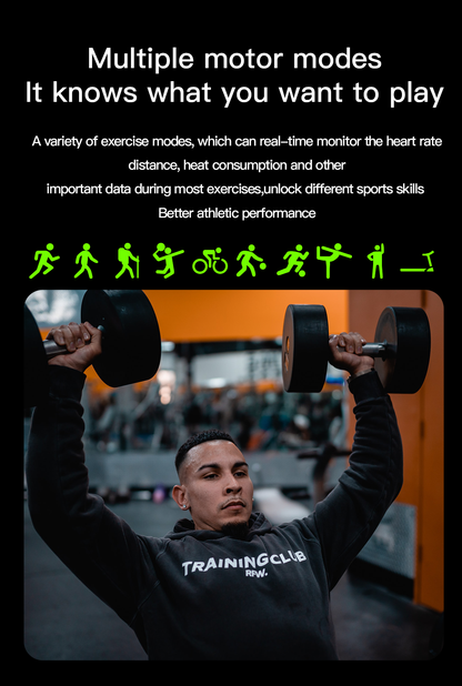 Smartwatch idealSTORE TESSLA 11 Pro, Ecran AMOLED, Apel Bluetooth cu Difuzor si Microfon, Monitor Somn si Sport, NFC, AI Voice, Monitorizare Sanatate, Aplicatii Bursiere, Prognoza Meteo, Notificari Facebook, Whatssapp, Instagram, culoare Negru