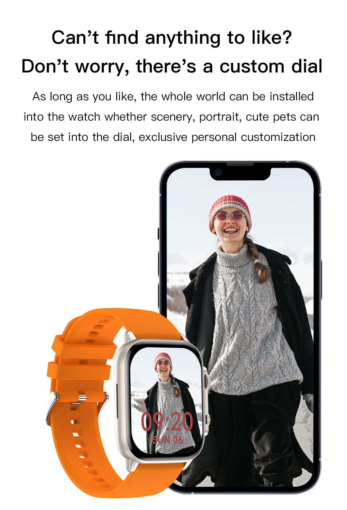 Smartwatch idealSTORE TESSLA 11 Pro, Ecran AMOLED, Apel Bluetooth cu Difuzor si Microfon, Monitor Somn si Sport, NFC, AI Voice, Monitorizare Sanatate, Aplicatii Bursiere, Prognoza Meteo, Notificari Facebook, Whatssapp, Instagram, culoare Orange