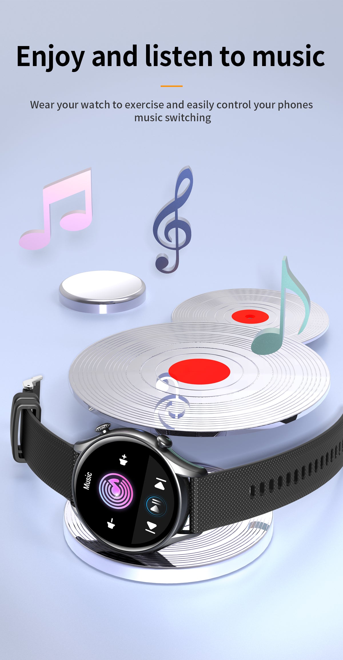 Ceas SmartWatch Tirana Fashion idealSTORE, Ecran IPS Full Touch Display, Bluetooth, Monitorizare Ritm Cardiac, Tensiunii Arteriale, Saturatia Sangelui, Somn, Vreme, Multi-Sport, Notificari Apeluri, SMS, Social Media, IP67, Long Battery, Black Edition