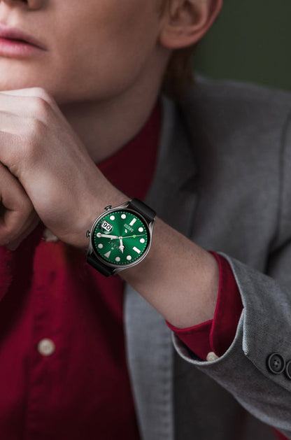 Ceas SmartWatch Tirana Fashion idealSTORE, Ecran IPS Full Touch Display, Bluetooth, Monitorizare Ritm Cardiac, Tensiunii Arteriale, Saturatia Sangelui, Somn, Vreme, Multi-Sport, Notificari Apeluri, SMS, Social Media, IP67, Long Battery, Black Edition