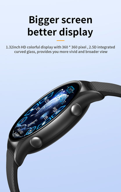 Ceas SmartWatch Tirana Fashion idealSTORE, Ecran IPS Full Touch Display, Bluetooth, Monitorizare Ritm Cardiac, Tensiunii Arteriale, Saturatia Sangelui, Somn, Vreme, Multi-Sport, Notificari Apeluri, SMS, Social Media, IP67, Long Battery, Black Edition