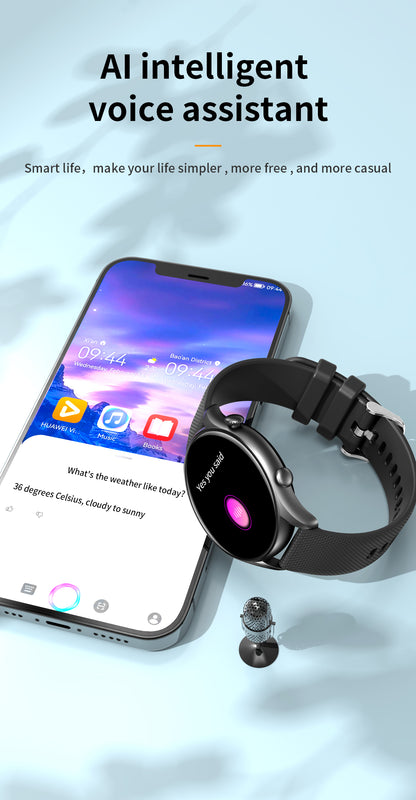 Ceas SmartWatch Tirana Fashion idealSTORE, Ecran IPS Full Touch Display, Bluetooth, Monitorizare Ritm Cardiac, Tensiunii Arteriale, Saturatia Sangelui, Somn, Vreme, Multi-Sport, Notificari Apeluri, SMS, Social Media, IP67, Long Battery, Black Edition