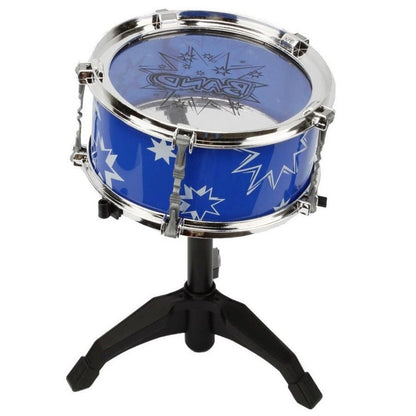 Set 6 tobe muzicale idealSTORE YOUNG DRUMMER, Include 10 Piese, Garanteaza ore de distractie, Ajuta la dezvoltarea gandirii si a abilitatilor cognitive, Design compact