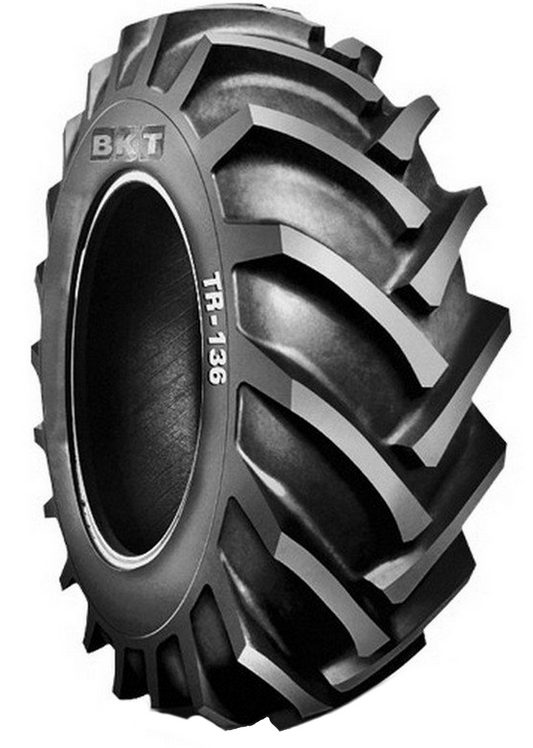 Anvelopa Tractor si Remorca idealStore Balkrishna BKT 18.4-26 14PR TL, Rezistenta la Taiere si Cip, Prelucrare Sol si Transport, Tractiune Excelenta, 14 pliuri