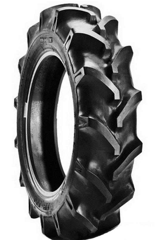 Anvelopa Tractor Profesionala idealStore Balkrishna BKT 8-18 TR144 6PR TT de Tractiune, Constructie Diagonala, Dimensiune 8, Diametru 18, pentru lucrari de Sol