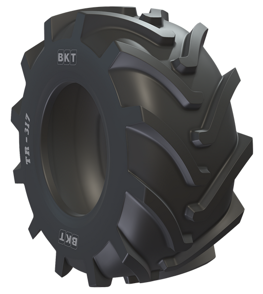 Anvelopa Profesionala idealStore Balkrishna BKT 18X8.50-8 4PR TL, pentru Utilaje Gradinarit, Cositoare, 4 Pliuri, Aderenta si Stabilitate Excelenta, Tip Tubeless