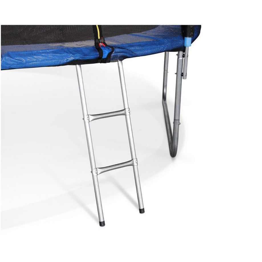 Trambulina 255 CM din Otel cu plasa de protectie, Scara de Acces inclusa