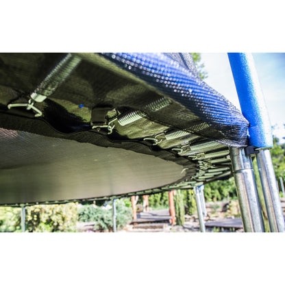 Trambulina 255 CM din Otel cu plasa de protectie, Scara de Acces inclusa