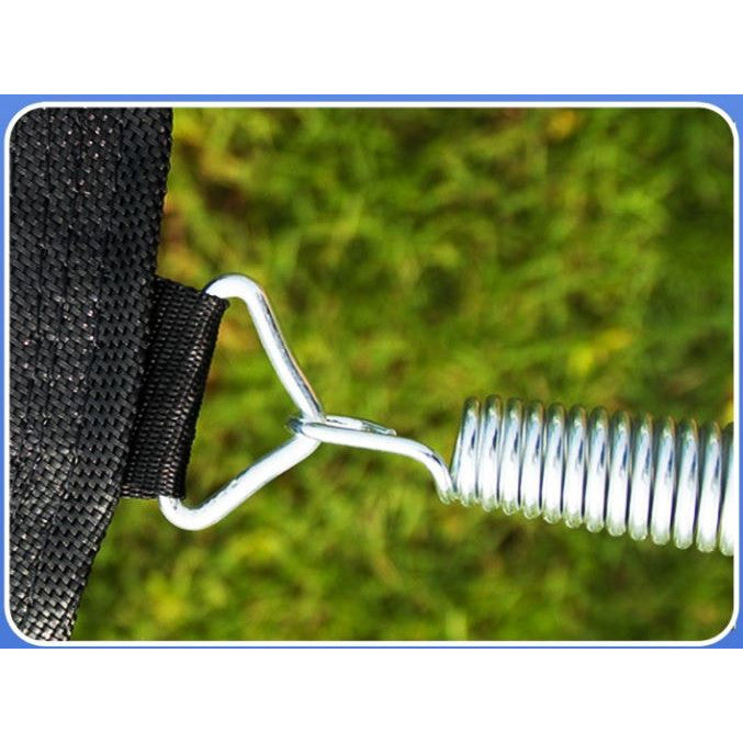 Trambulina 255 CM din Otel cu plasa de protectie, Scara de Acces inclusa