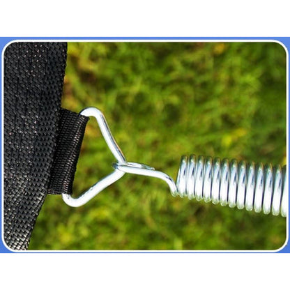 Trambulina 255 CM din Otel cu plasa de protectie, Scara de Acces inclusa